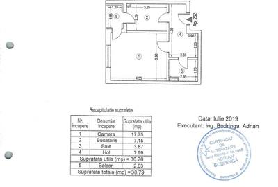 Garsoniera moderna - Plaza Residence Faza 1- Etaj 8 - 5