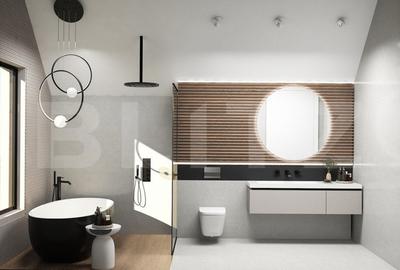 Casa individuala, 4 camere, P+M, proiect superb! zona Stupini - 14