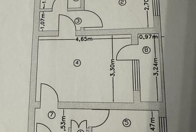 Apartament cu 2 camere semidecomandat în Rolast - 3