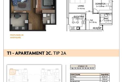 Amesa Berceni - Apartament 2 camere la 5 minute de Aparatorii Patriei Amesa Berceni - Apartament 2 camere la 5 minute de Aparatorii Patriei - 9