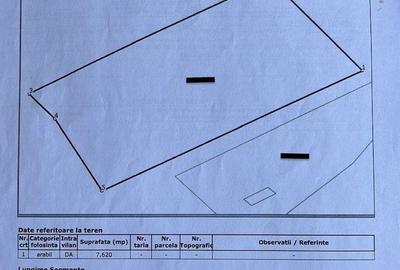 Teren de 7620 mp, în Diosig - 2