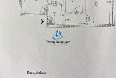 Apartament cu 2 camere decomandat în Precista