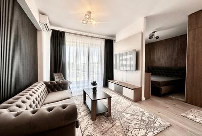 Studio cu zona de dormit, nou, complet mobilat lux- Sisesti - 4