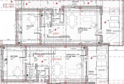 Duplex modern cu 4 camere, aproape VIVO Flore?ti - 13
