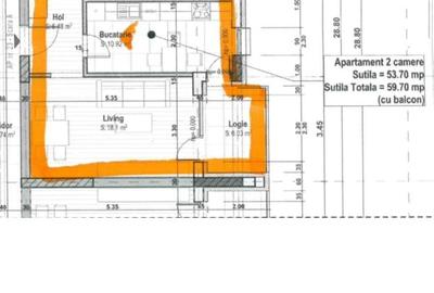 Apartament cu 2 camere decomandat în 1 Decembrie 1918 - 1