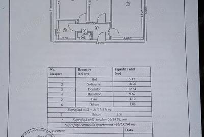 Apartament 2 camere de vanzare - 1