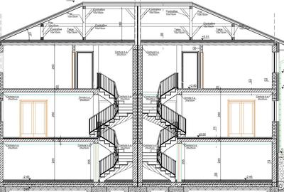 Duplex cu 5 camere cu Teren 200 Mp în Florești - 6