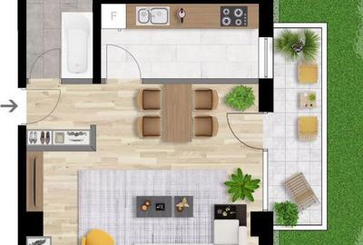 Garsonieră în Între Lacuri - 2