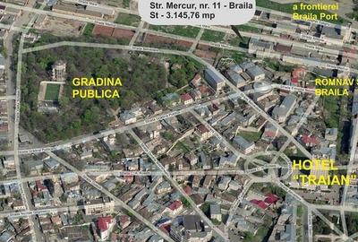 Vindem teren central Braila - 2