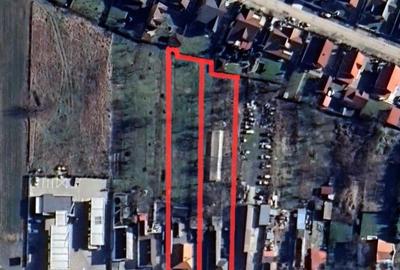 Sag - DN 59 -Casa si Teren 1876 mp - front 14 m - 2