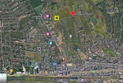 Teren Construcții extravilan de 750 mp, în Păcurari