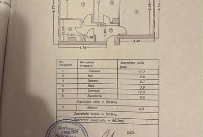 Apartament cu 2 camere în Central - 1