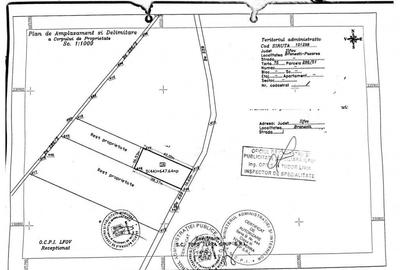 Teren de 647 mp, în Pasărea - 1