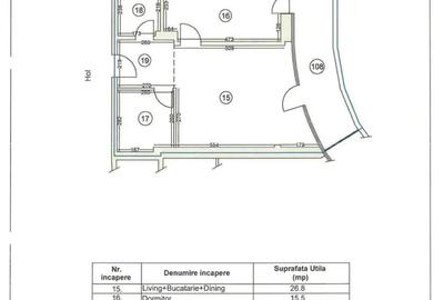Apartament cu 3 camere decomandat în Central - 2