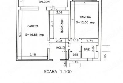 Apartament cu 2 camere decomandat, mobilat în Tătărași - 10