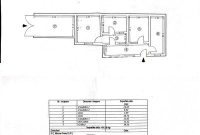 Casă individuală cu 3 camere cu Canalizare în Istria - 1