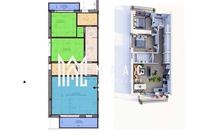 Apartament 3 camere I 88,7 mp I 2 balcoane I Cartierul Arhitecților - 3