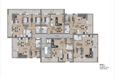 Apartament cu 2 camere în Blejoi - 1