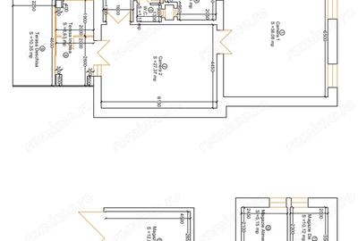 Apartament 2 camere Cladire istorica Odobescu, 135 mp, garaj, curte