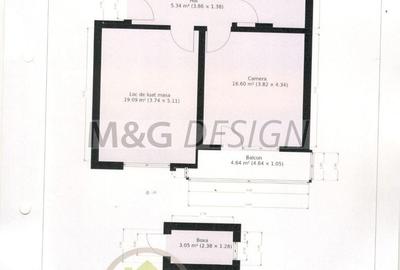 Apartament cu 3 camere decomandat, mobilat în Șagului - 25