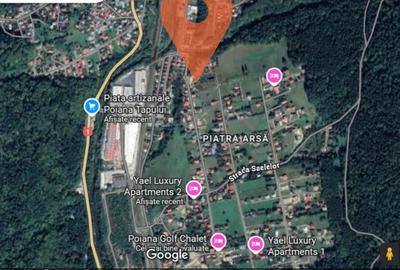 Teren intravilan Poiana Tapului. Tripla deschidere. Vedere libera superba. - 6