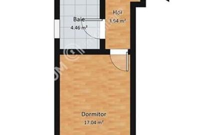 Garsoniera decomandata cu balcon si parcare in zona DaVinci din Sibiu - 5