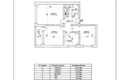 Apartament cu 3 camere decomandat în Șagului - 5