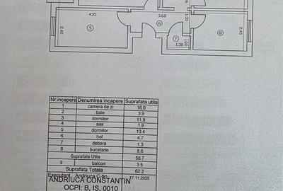 Apartament cu 3 camere decomandat în Tătărași - 1