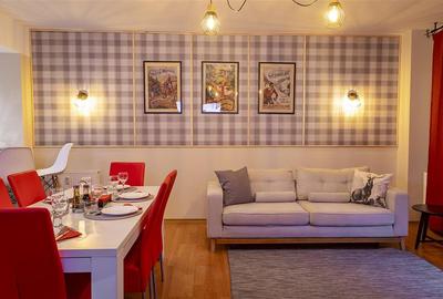 Apartament cu 3 camere decomandat, mobilat în Clăbucet