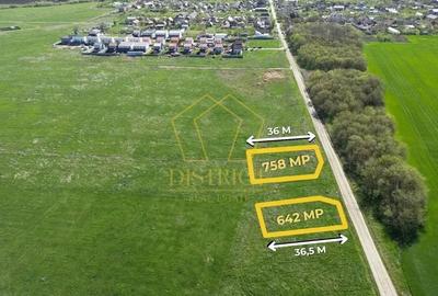 Teren Construcții intravilan de 758 mp, în Covaci