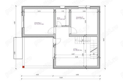 Casa P+M un localitatea Lumina, teren 200 mp - 1
