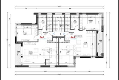 Apartament cu 4 camere intr-o vila cu 2 apartamente, zona Andrei Muresanu - 3