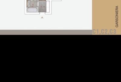 Garsonieră în Metalurgiei - 1