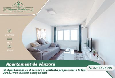 Apartament cu 2 camere semidecomandat, mobilat în Intim - 1