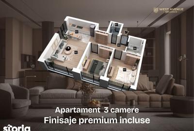 Apartament cu 3 camere în Militari - 2