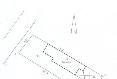 Casă cu 2 camere cu Teren 246 Mp în 1 Mai - 7