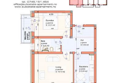 Apartament cu 2 camere decomandat în Central - 2