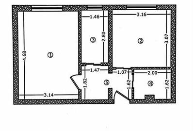Apartament cu 2 camere decomandat, mobilat în Dorobanți - 8