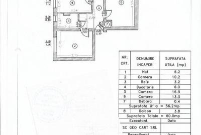 Apartament 3 camere decomandat Alexandru Obregia