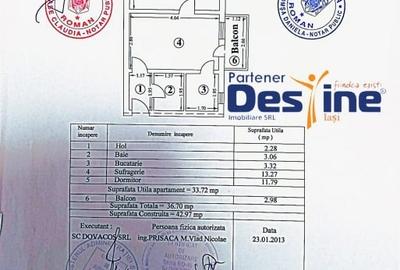 Apartament cu 2 camere nedecomandat, mobilat în Sud - 14