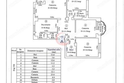 Apartament cu 4 camere decomandat în Simion Bărnuțiu - 12