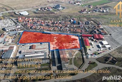 Teren intravilan de 13.418 mp in Lugoj: Oportunitate investi?ionala! - 1