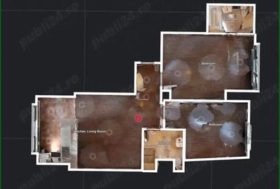 Apartament cu 3 camere decomandat în Dorobanți - 1