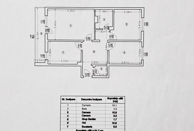 Apartament cu 3 camere decomandat în Mircea cel Bătrân - 3