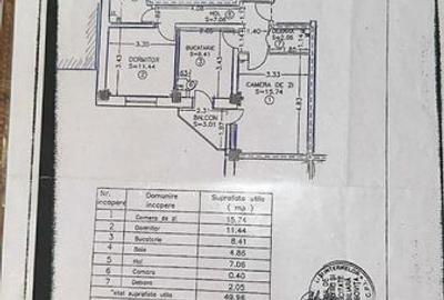 Apartament cu 2 camere în Central