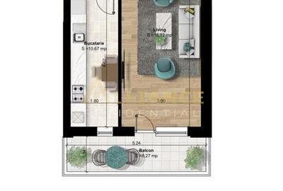 Garsonieră decomandată în Central - 12