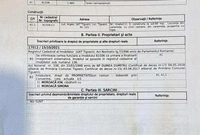 Casă cu 4 camere în Tigveni - 2