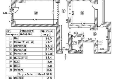 APARTAMENT CU 4 CAMERE AFLAT PE BD DECEBAL APROAPE DE PTA ALBA IULIA - BD UNIRII - 31