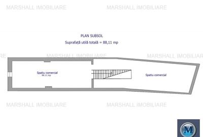 Spațiu comercial, 306.75 mp în Ultracentral