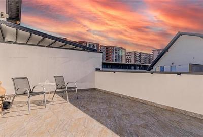 Apartament tip Penthouse pe 2 niveluri | zona Coresi Comision 0% - 9